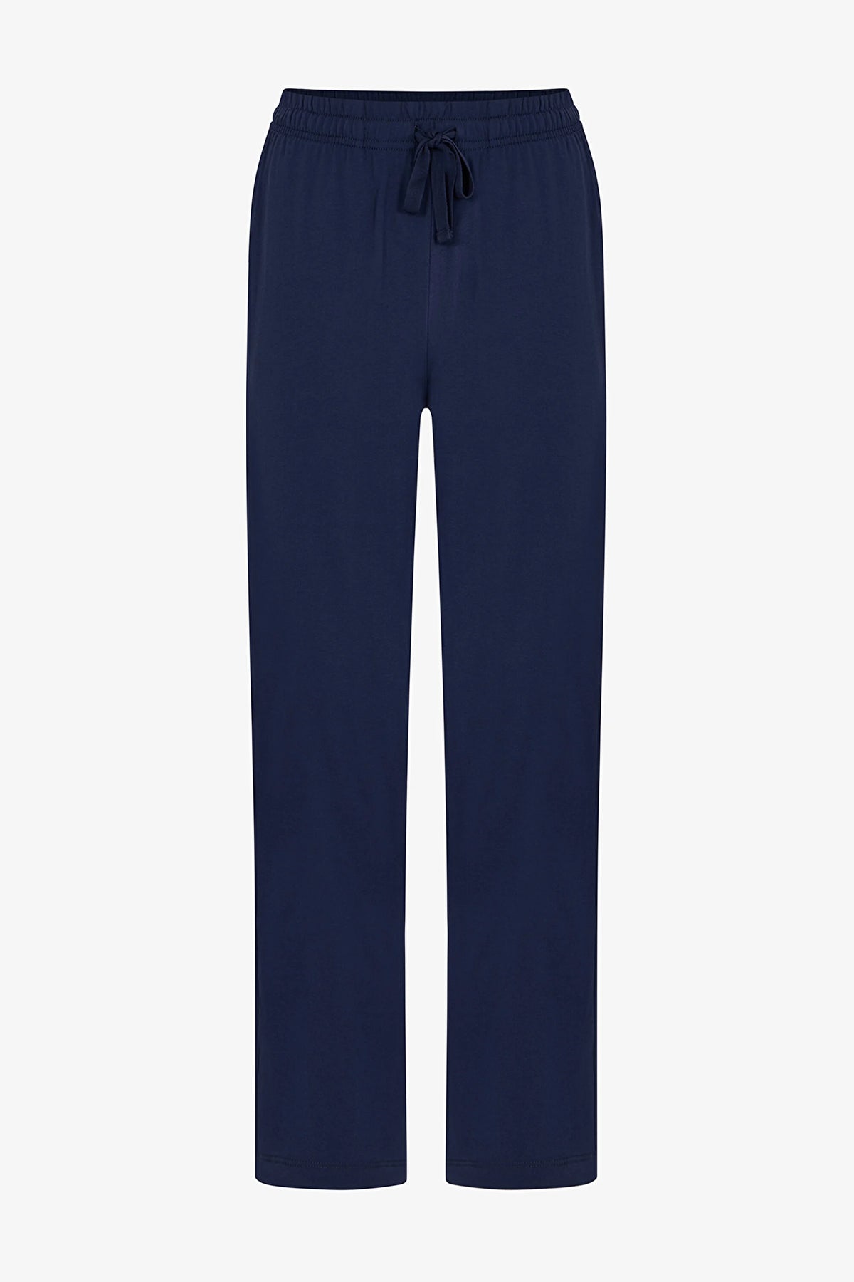 Erkek Lacivert Midnight Forest Pantolon Kısa Kollu Pijama Takımı