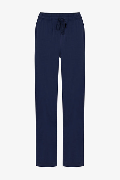 Erkek Lacivert Midnight Forest Pantolon Kısa Kollu Pijama Takımı