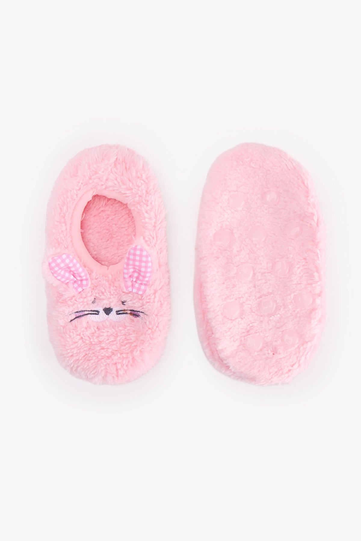 Kız Çocuk Pembe Check Bunny Çetik