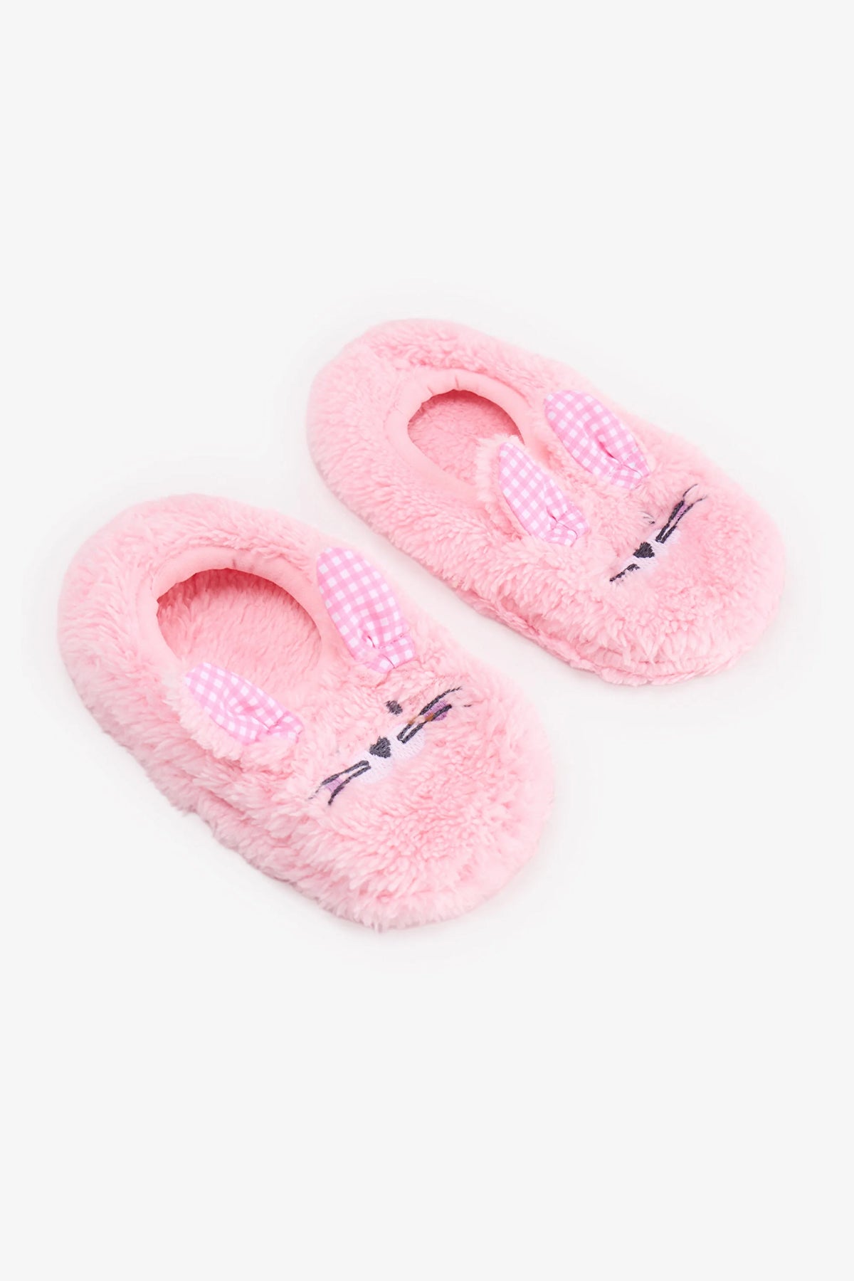 Kız Çocuk Pembe Check Bunny Çetik