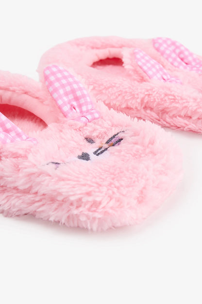 Kız Çocuk Pembe Check Bunny Çetik