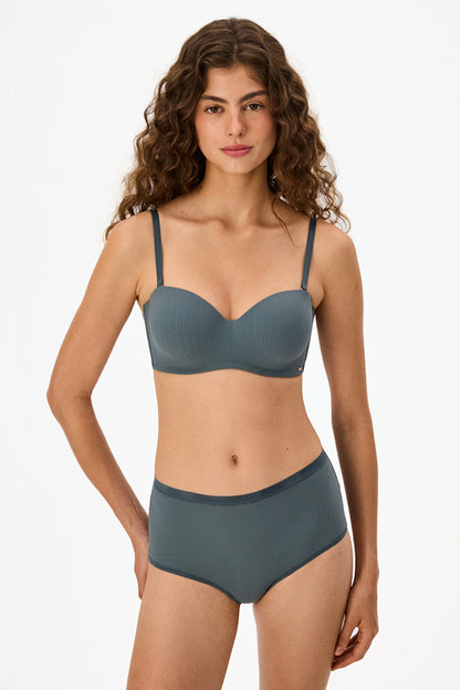 Gri Lotus Essentials Pedli Sütyen