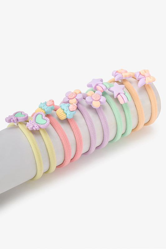 Kız Çocuk Elastic 10'lı Toka