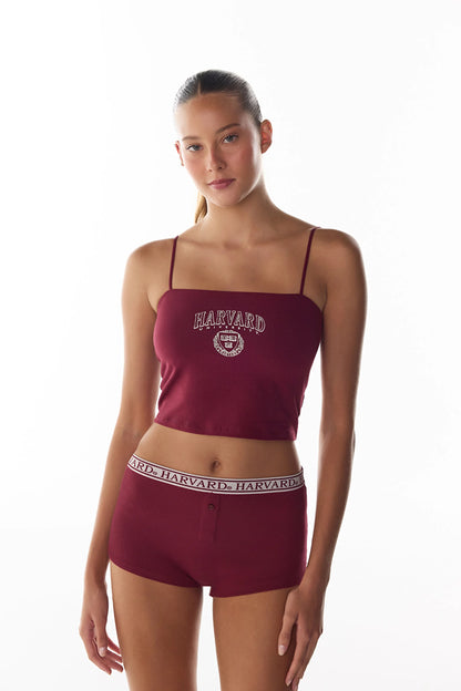 Bordo Harvard Crop Atlet