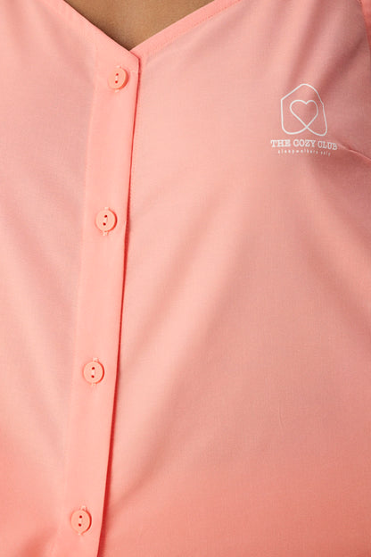 Pembe Rahat Club Atlet Pijama Üstü