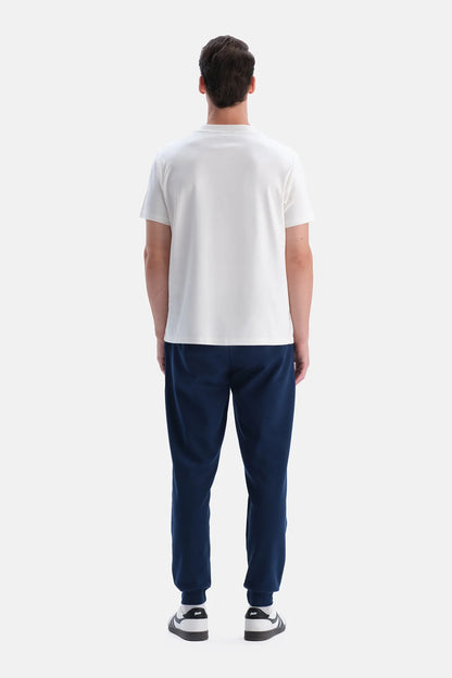 Lacivert Interlok Jogger Pantolon