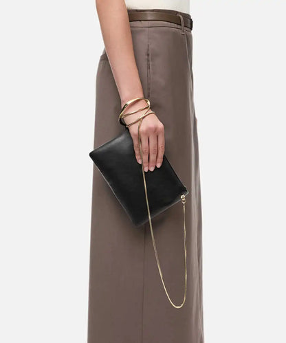 Siyah Metal Halkalı Zincir Askılı Clutch Iw6260121004001 | Ipekyol