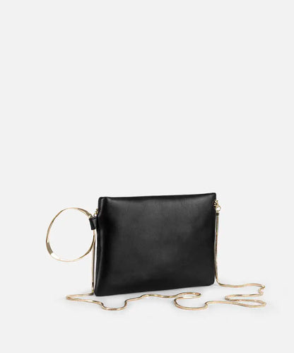 Siyah Metal Halkalı Zincir Askılı Clutch Iw6260121004001 | Ipekyol
