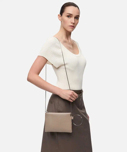 Bej Metal Halkalı Zincir Askılı Clutch Iw6260121004023 | Ipekyol