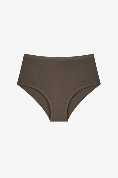 Dark Stone Yüksek Bel 3'lü Slip Külot
