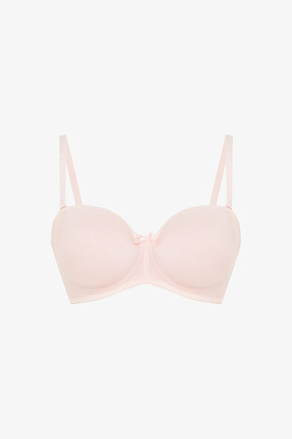 Pembe Lotus Pedli Sütyen