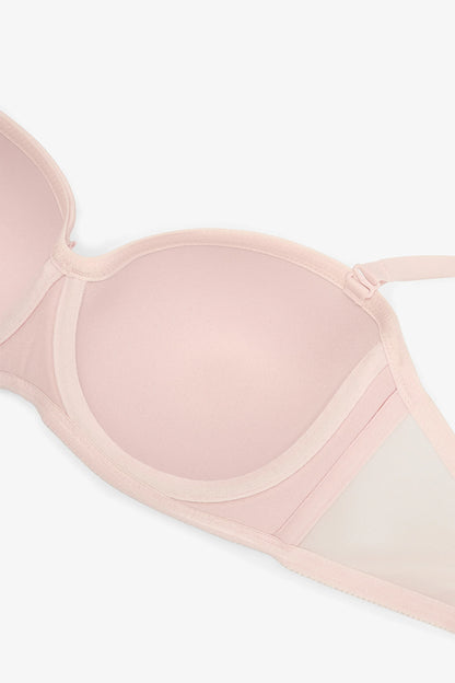 Pembe Lotus Pedli Sütyen