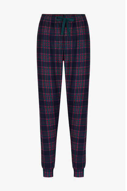 Erkek North Rail Çizgili Uzun Kollu Jogger Pijama Takımı