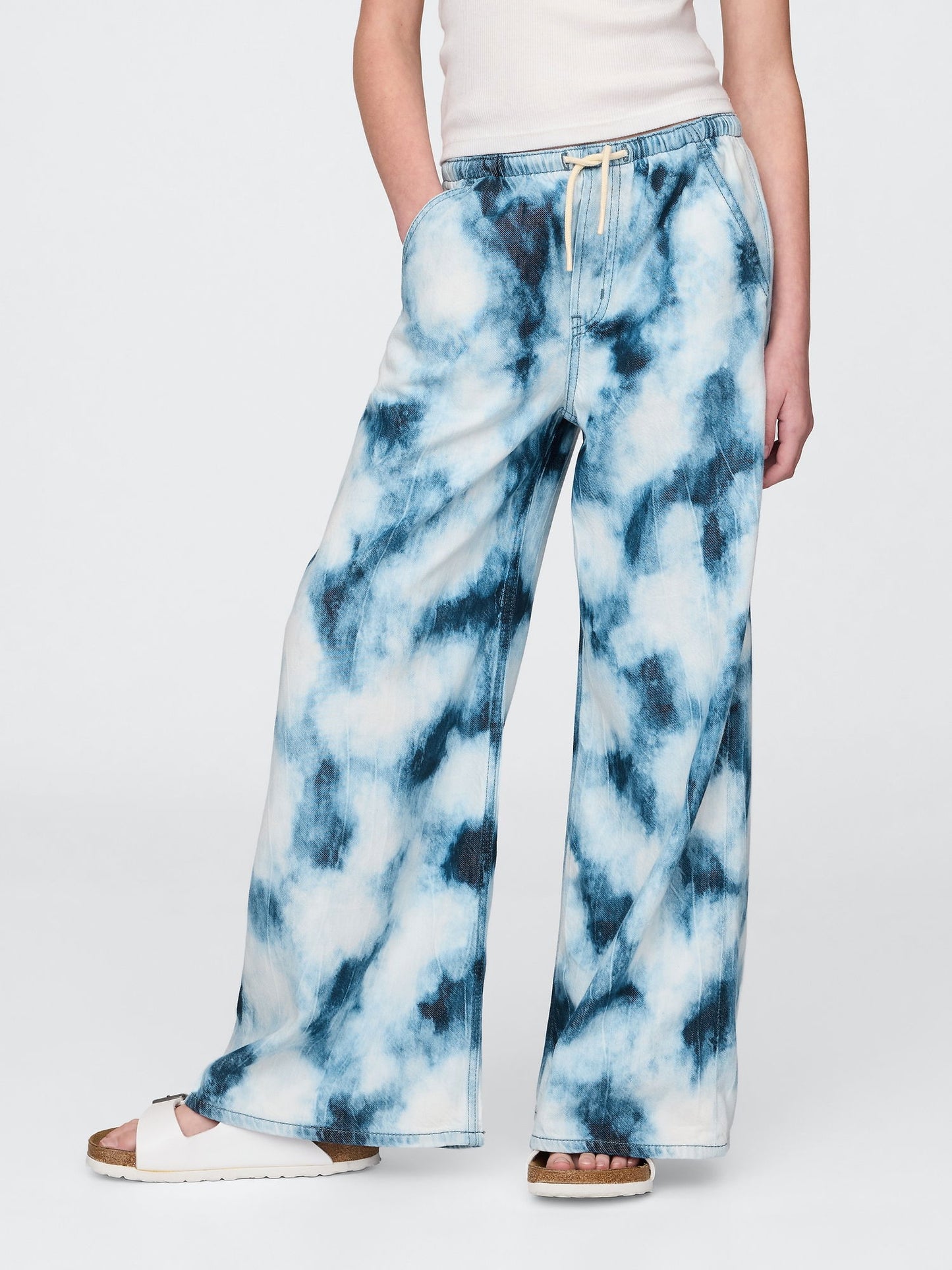 Mavi Kids Ultrasoft Denim Tie-dye Kolay Baggy Pantolon