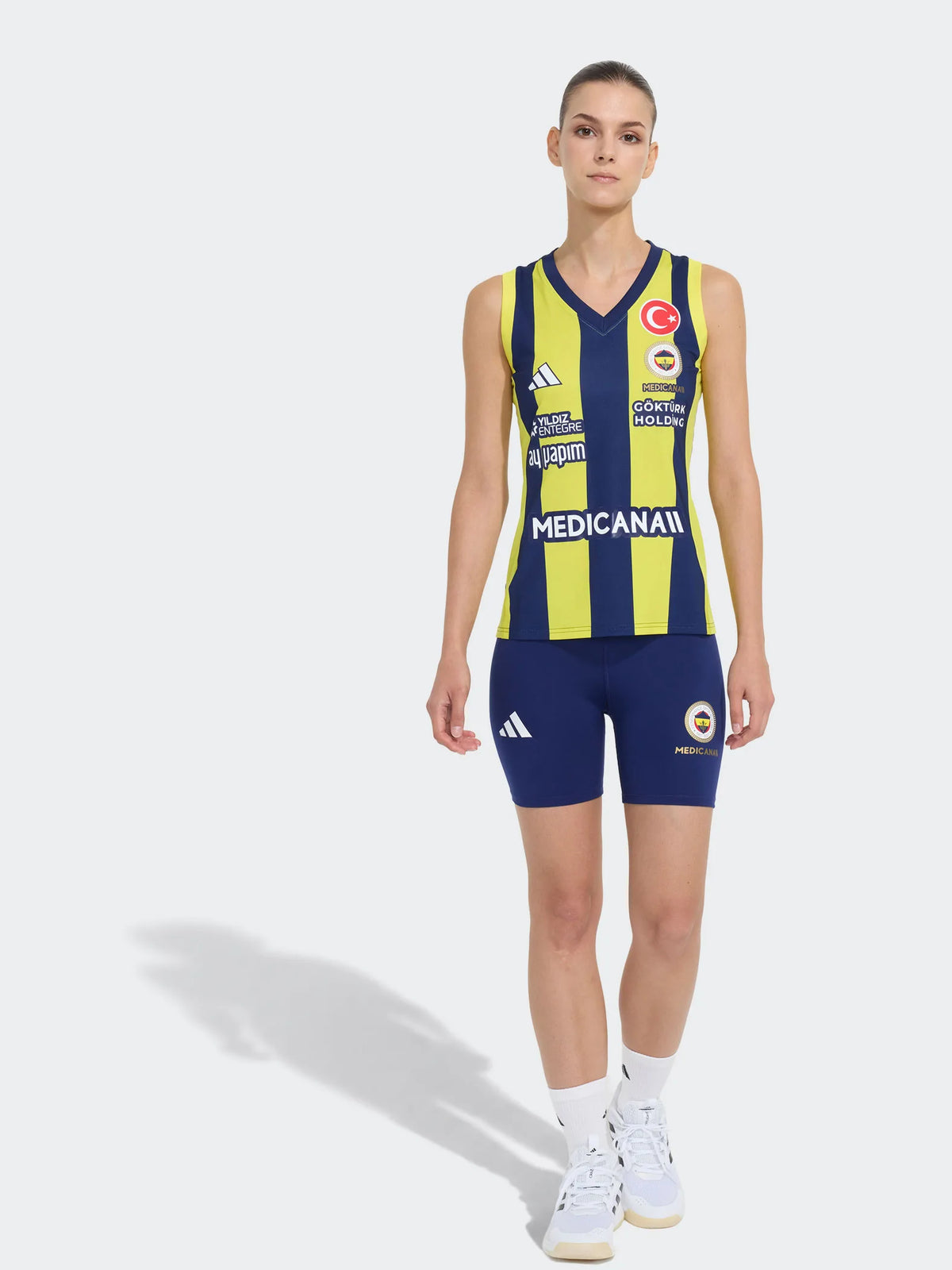 Fenerbahçe Voleybol 2026/27 Adidas Çubuklu Kadın Forma