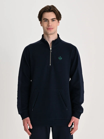 Fenerbahçe Lacivert Trend Ara Biyeli Erkek Sweatshirt