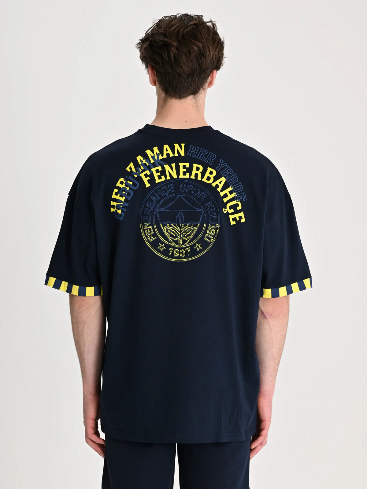 Fenerbahçe Lacivert Tribün En Büyük Fenerbahçe Oversize Tshirt