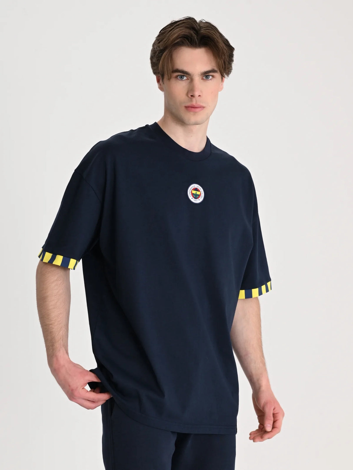 Fenerbahçe Lacivert Tribün En Büyük Fenerbahçe Oversize Tshirt