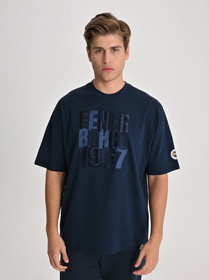 Fenerbahçe Lacivert Tribün 1907 Erkek Tshirt