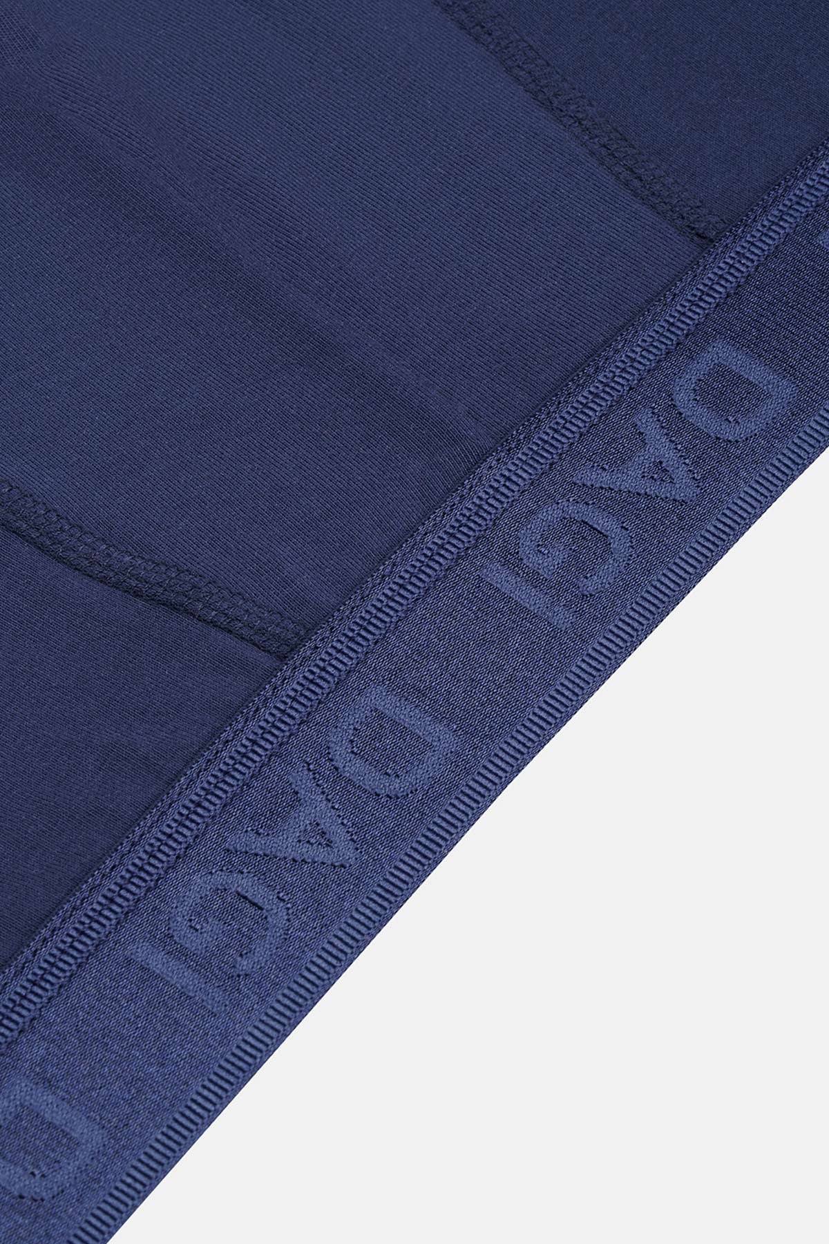 Siyah-bordo-lacivert 3'lü Düz Micro Modal Boxer