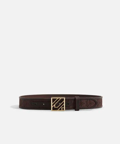 Kahverengi Monogram Kemer I00000053001074 | Ipekyol