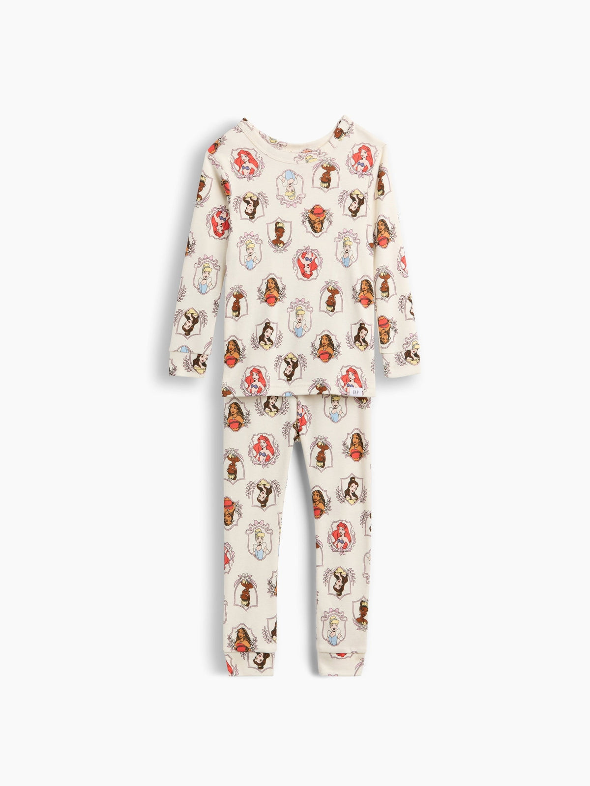 Krem Organik Brushed Pamuk Pijama Takımı