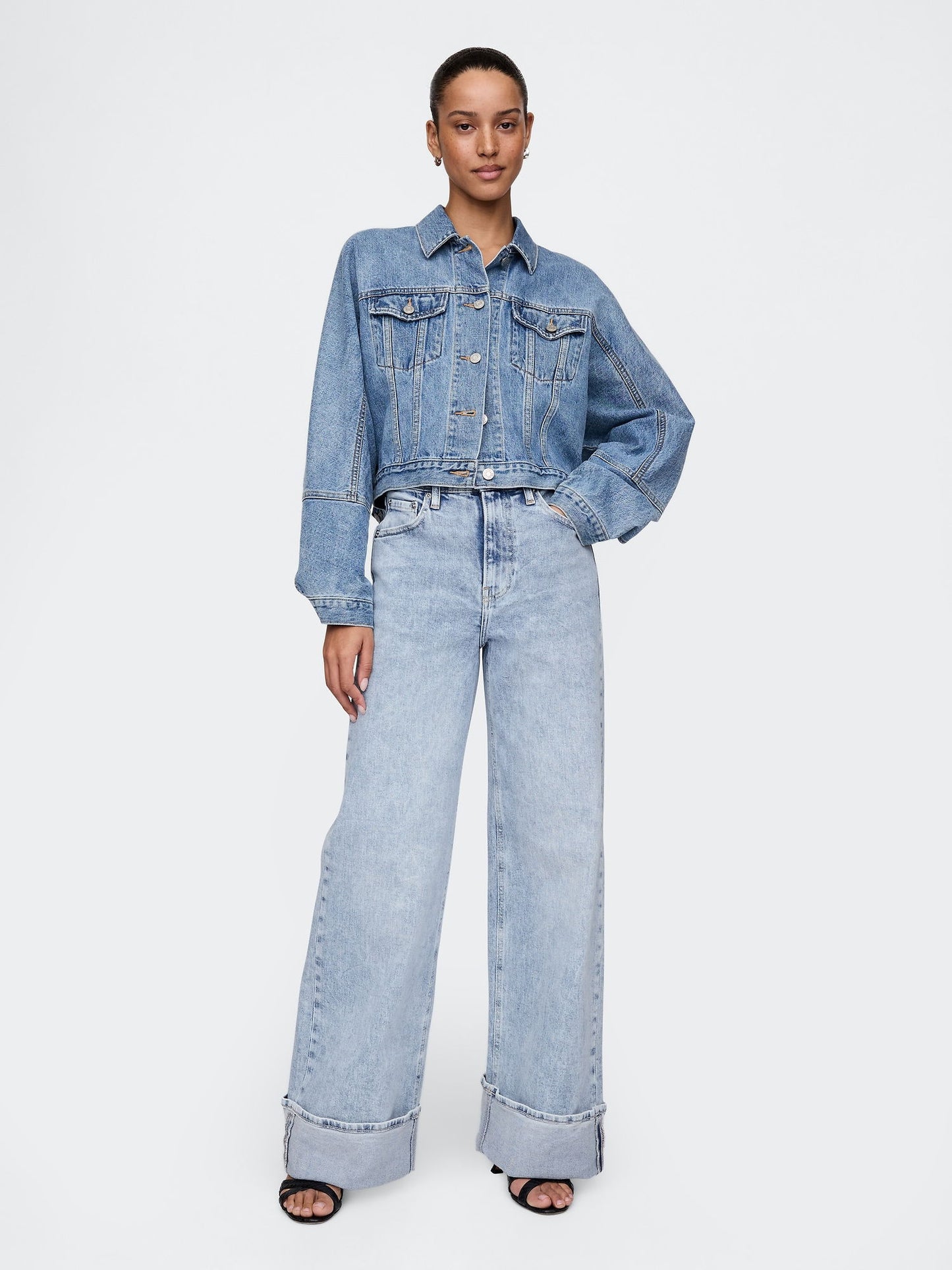 Mavi High Rise Wide Leg Jean Pantolon
