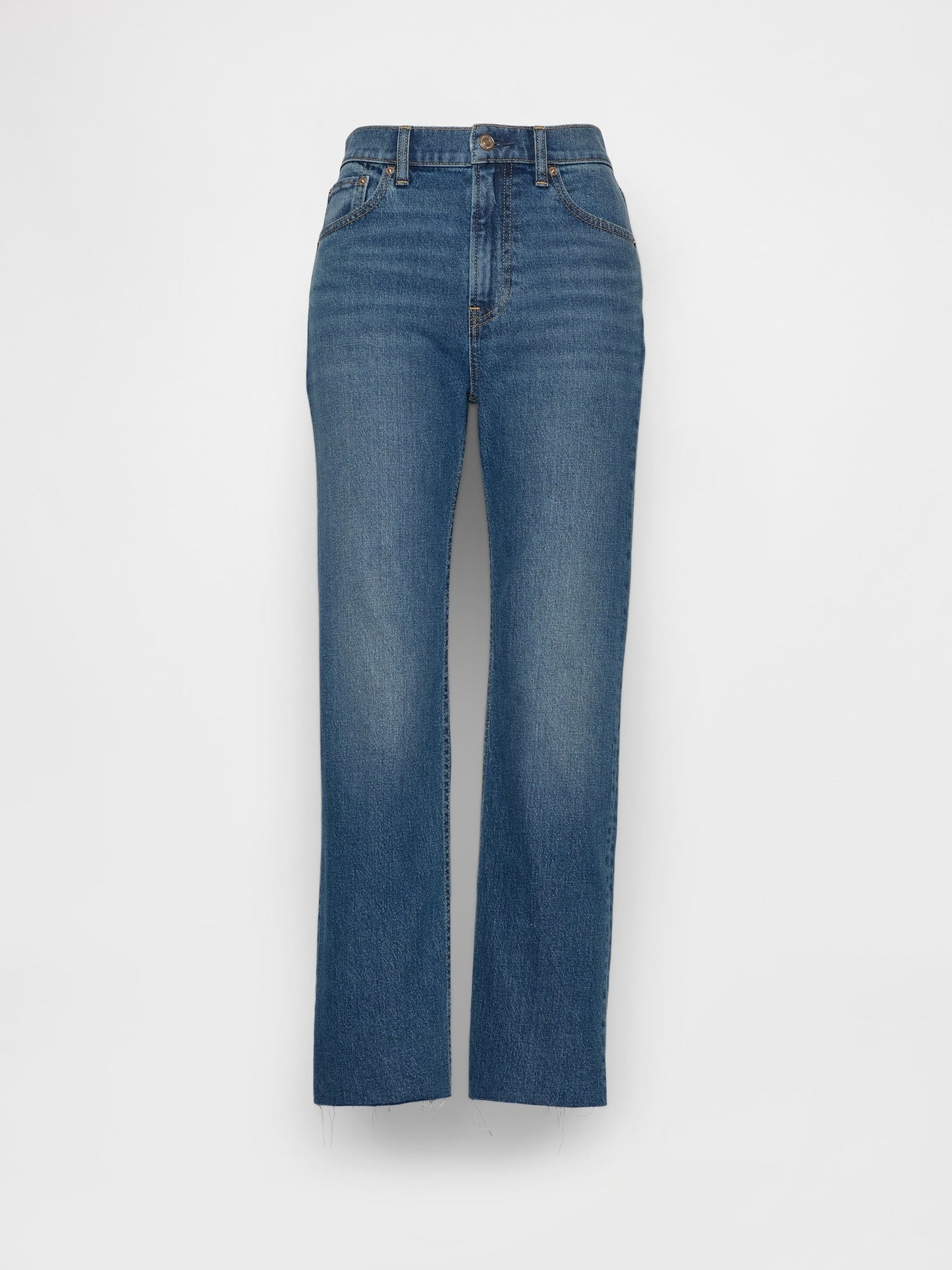 Mavi High Rise ’90s Slim Straight Crop Jean Pantolon