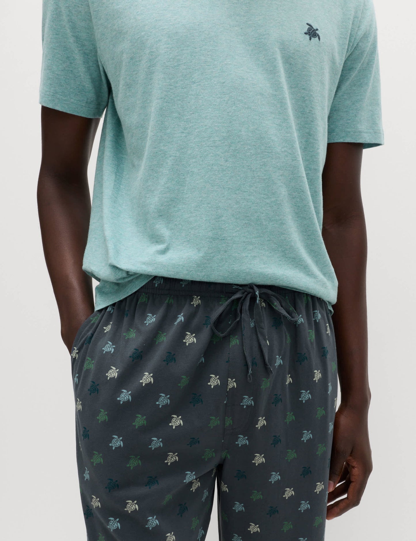 Desenli Pijama Takımı