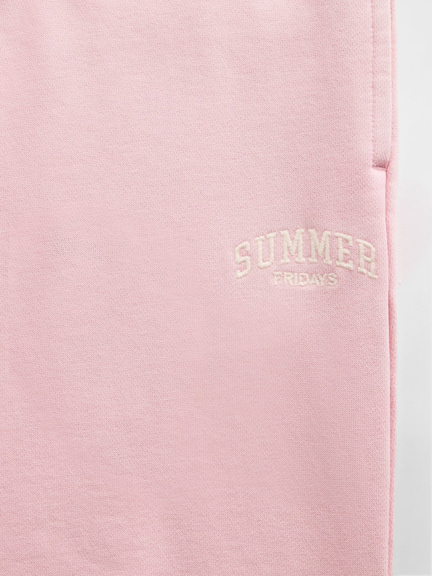 Pembe Gap × Summer Fridays Heavyweight Relaxed Logo Eşofman Altı