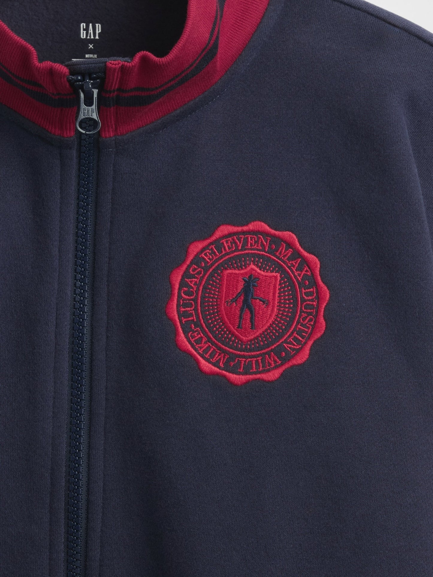 Lacivert Stranger Things Vintagesoft Varsity Sweatshirt