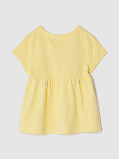 Sarı Babydoll Tunik Üst