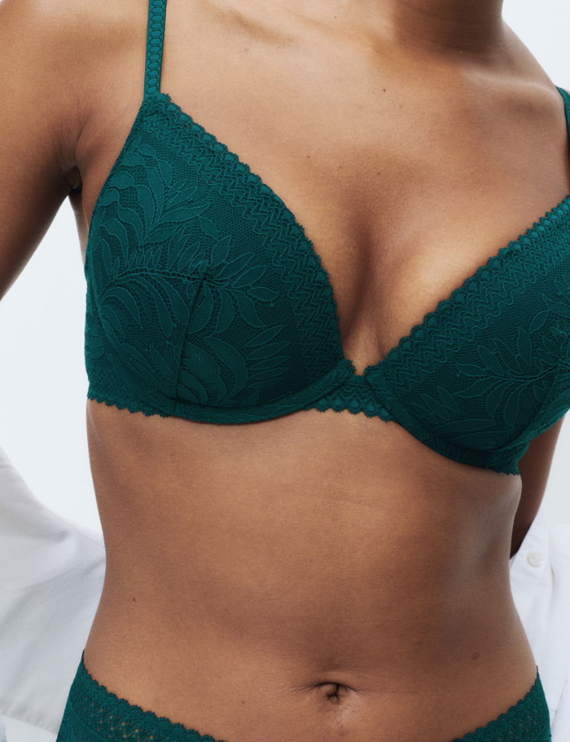 Flexifit:trade_mark: Dantel Detaylı Destekli Push Up Sütyen