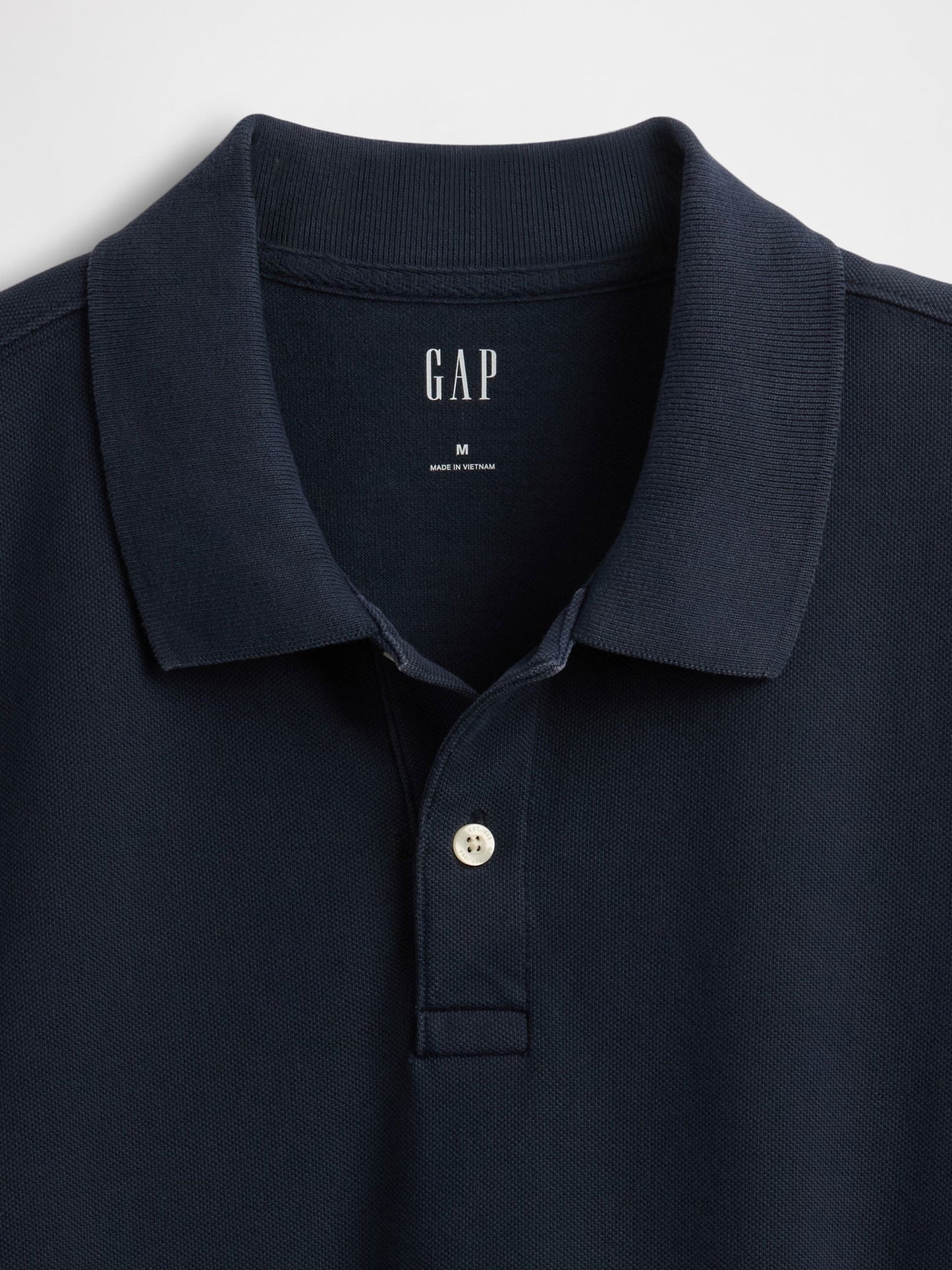 Gri Relaxed Pique Polo T-shirt