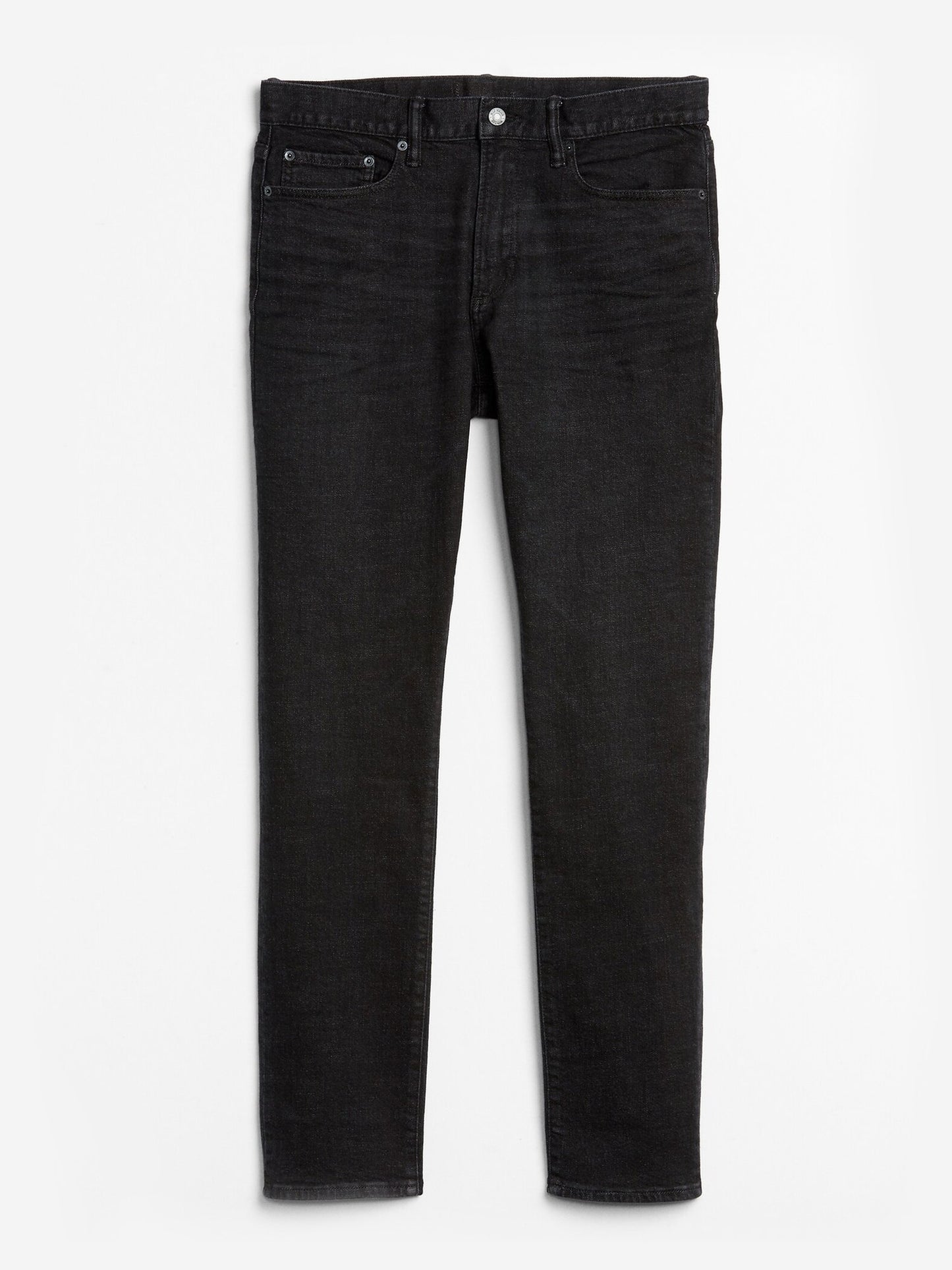 Siyah Gapflex Taper Washwell™ Slim Jean Pantolon
