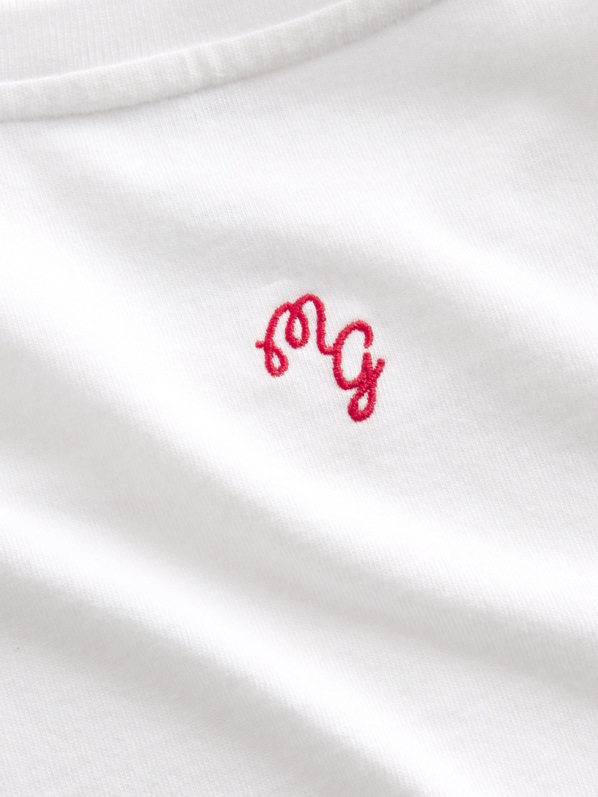 Beyaz Gap × Malbon Organik Pamuk Brannan Bear T-shirt
