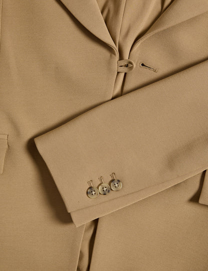 Twill Kumaş Blazer Ceket