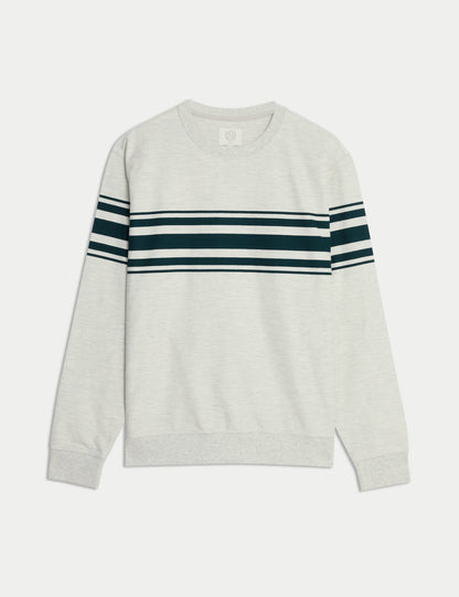 Regular Fit Waffle Sweatshirt