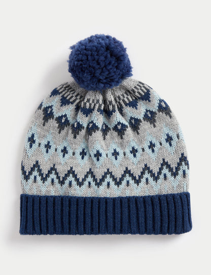 Fair Isle Desenli Bere (1-13 Yaş)