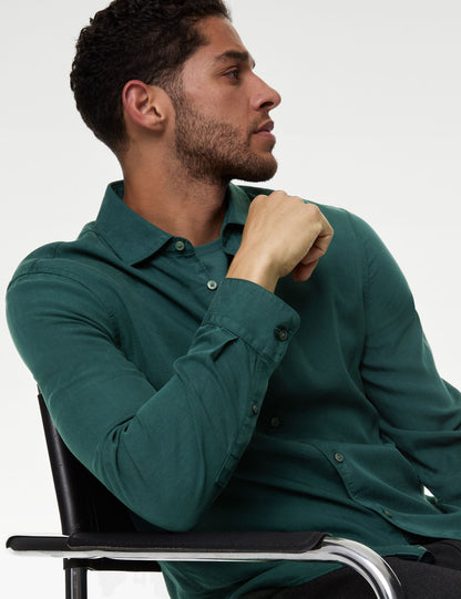 Regular Fit Uzun Kollu Gömlek