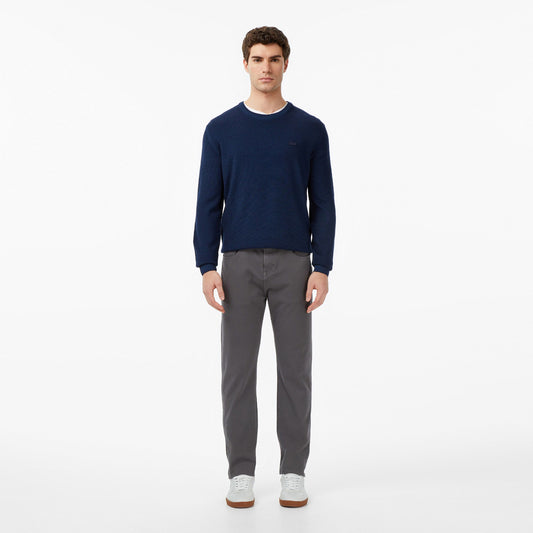 Erkek Regular Fit Gri Jean Pantolon