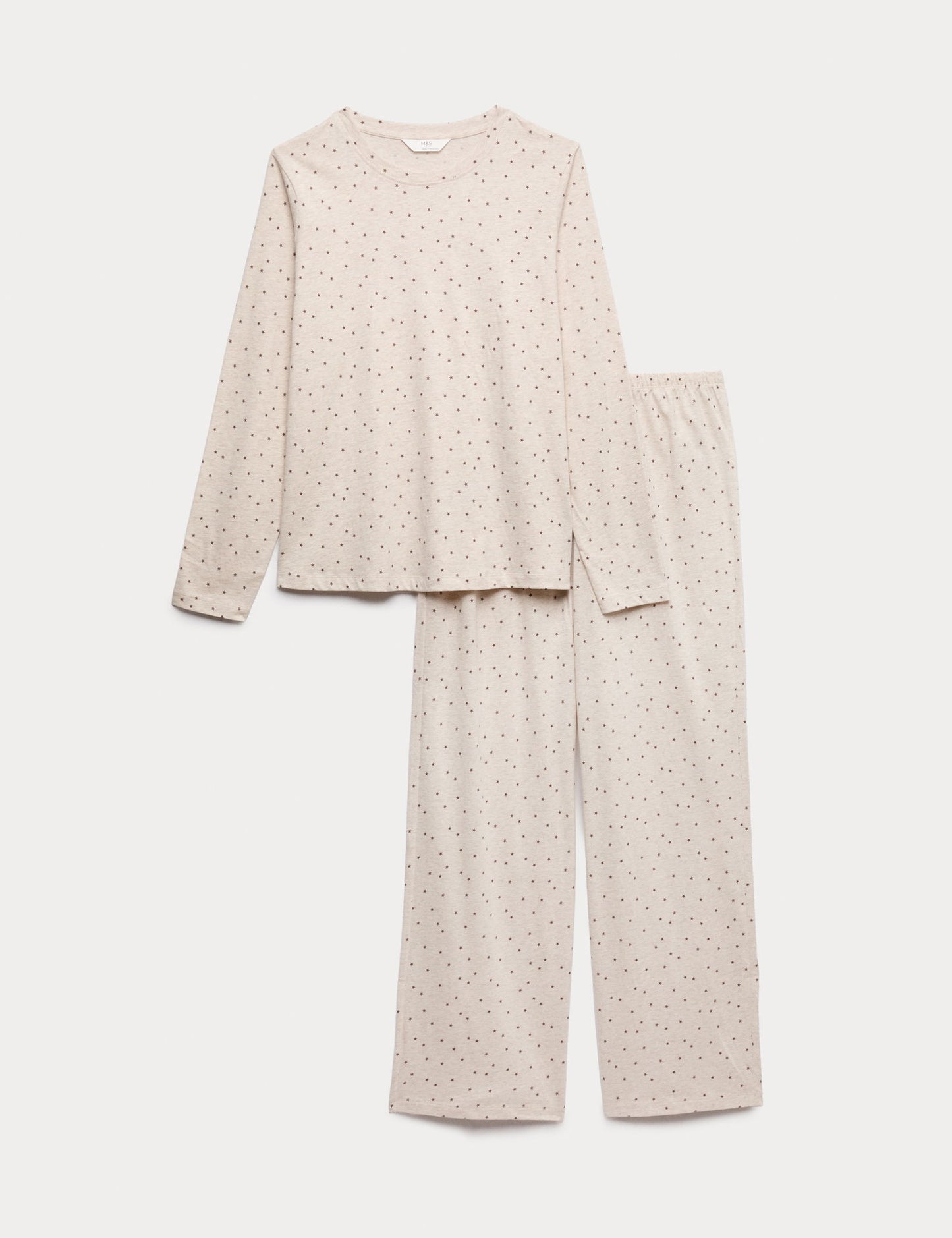 Saf Pamuklu Pijama Takımı