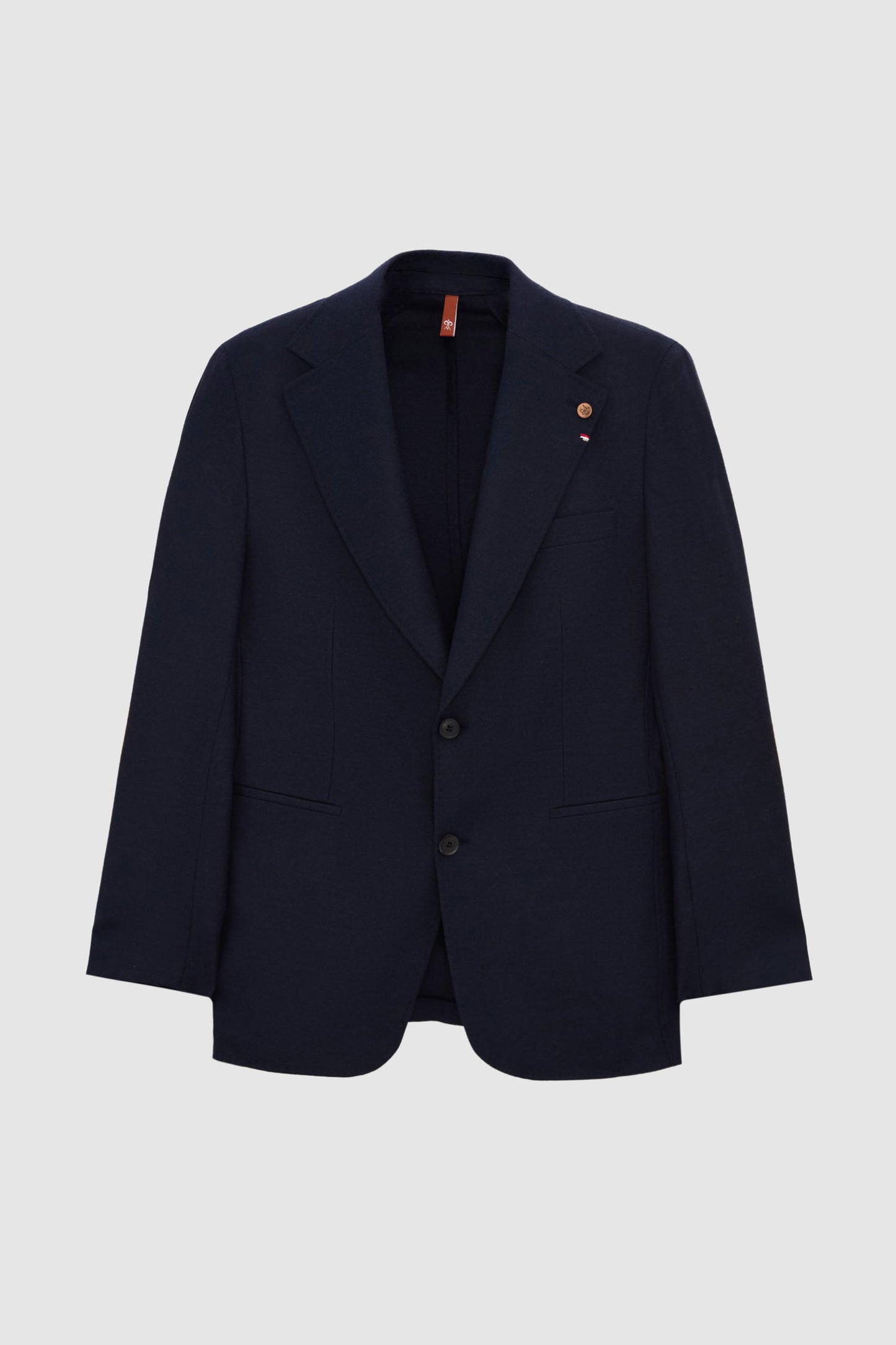 Damat Regular Fit Lacivert Düz Kumaş Ceket