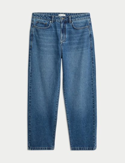 Pamuklu Baggy Jean