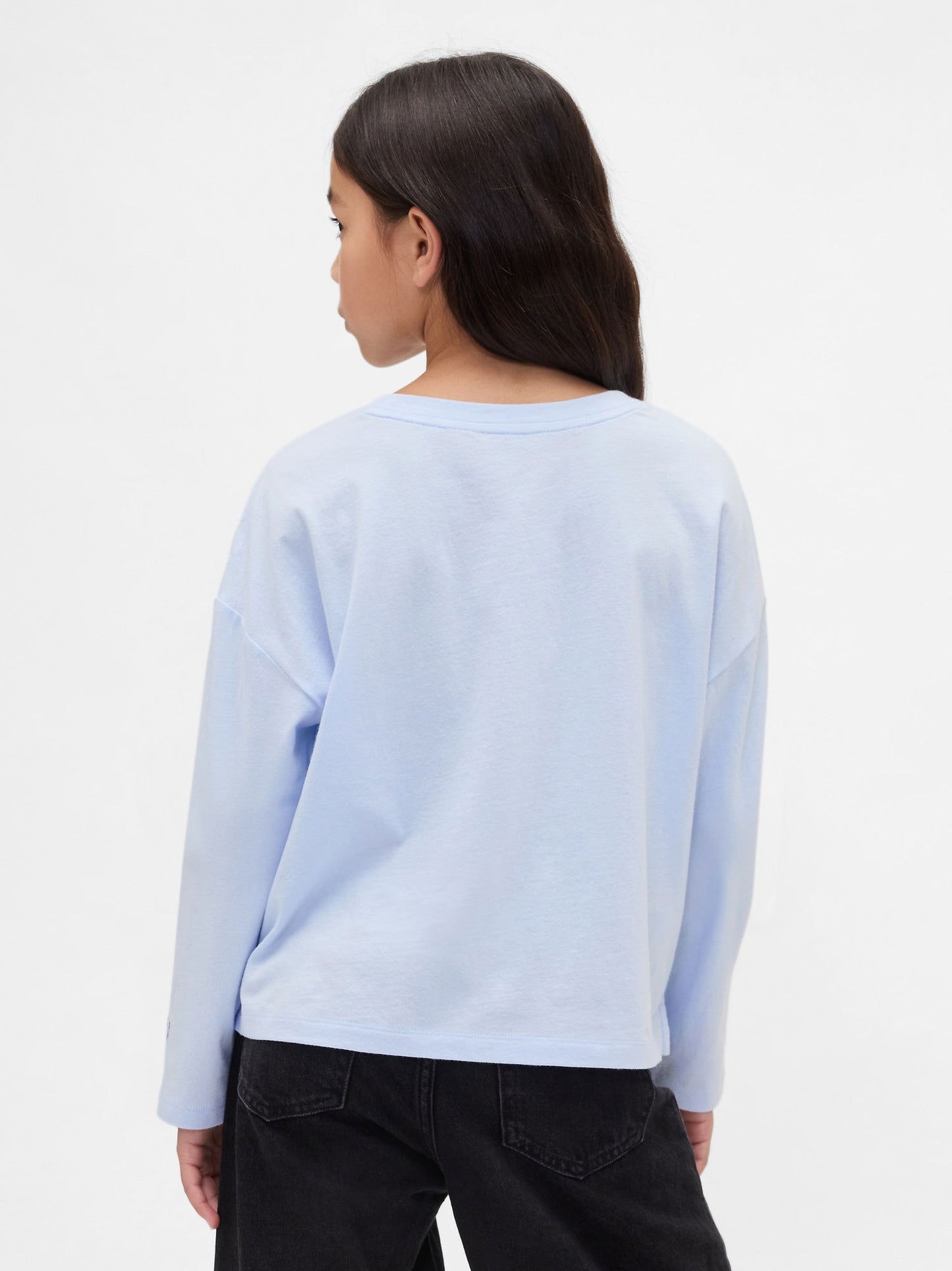 Açık Mavi Barbie Oversized Grafik T-shirt