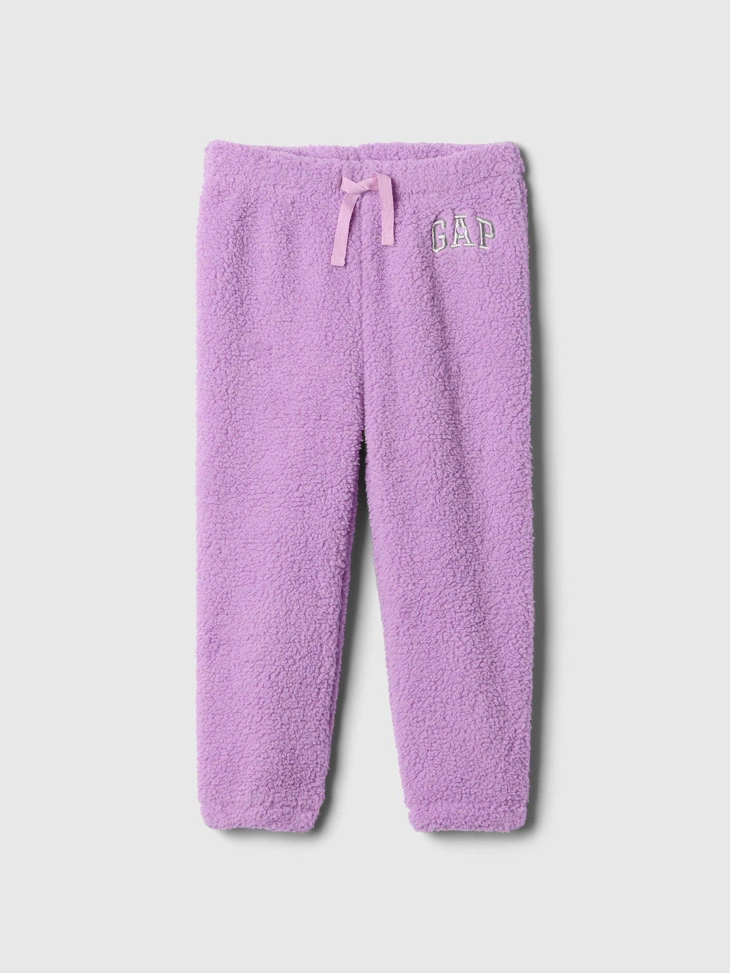 Mor Gap Logo Sherpa Jogger Eşofman Altı