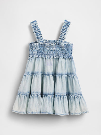 Mavi Denim Tiered Elbise