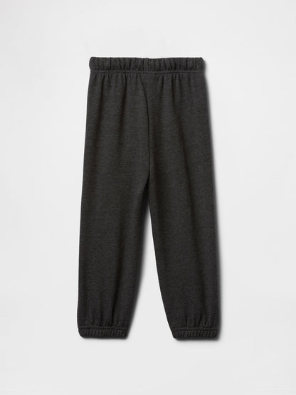 Gri Gap Logo Fransız Havlu Kumaş Pull-on Jogger Eşofman Altı