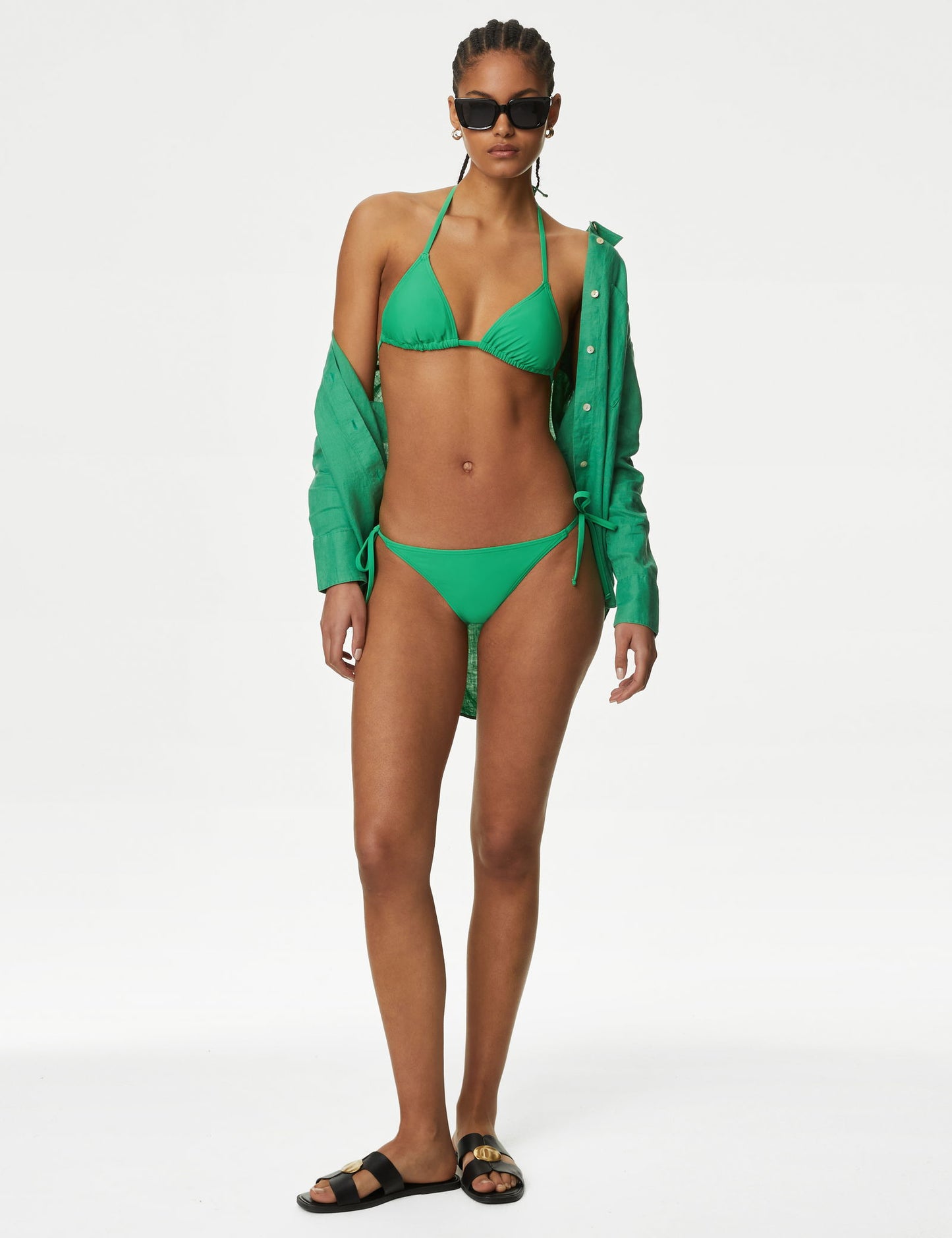 Regular Fit Üçgen Bikini Üstü