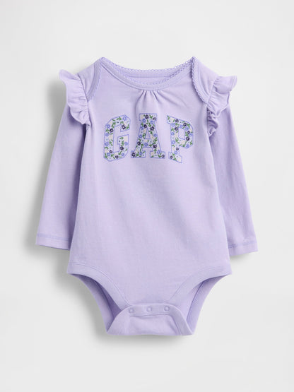 Mor Organik Pamuk Gap Logo Bodysuit